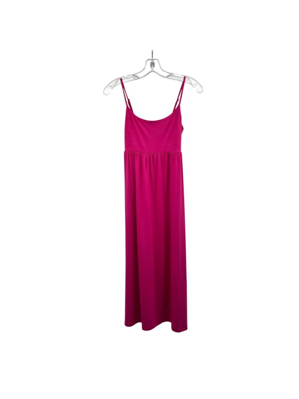 Old Navy Pink Midi Dress Empire Waist Sleeveless Size Small